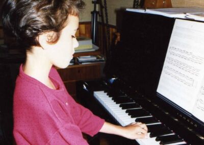 Portrait de Gaëlle Sadaune,dans ses début